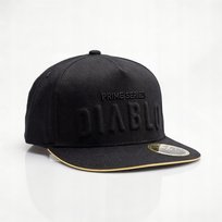 Czapka z Daszkiem Materiałowa DIABLO Snapback Cap PRIME Czarna S/M