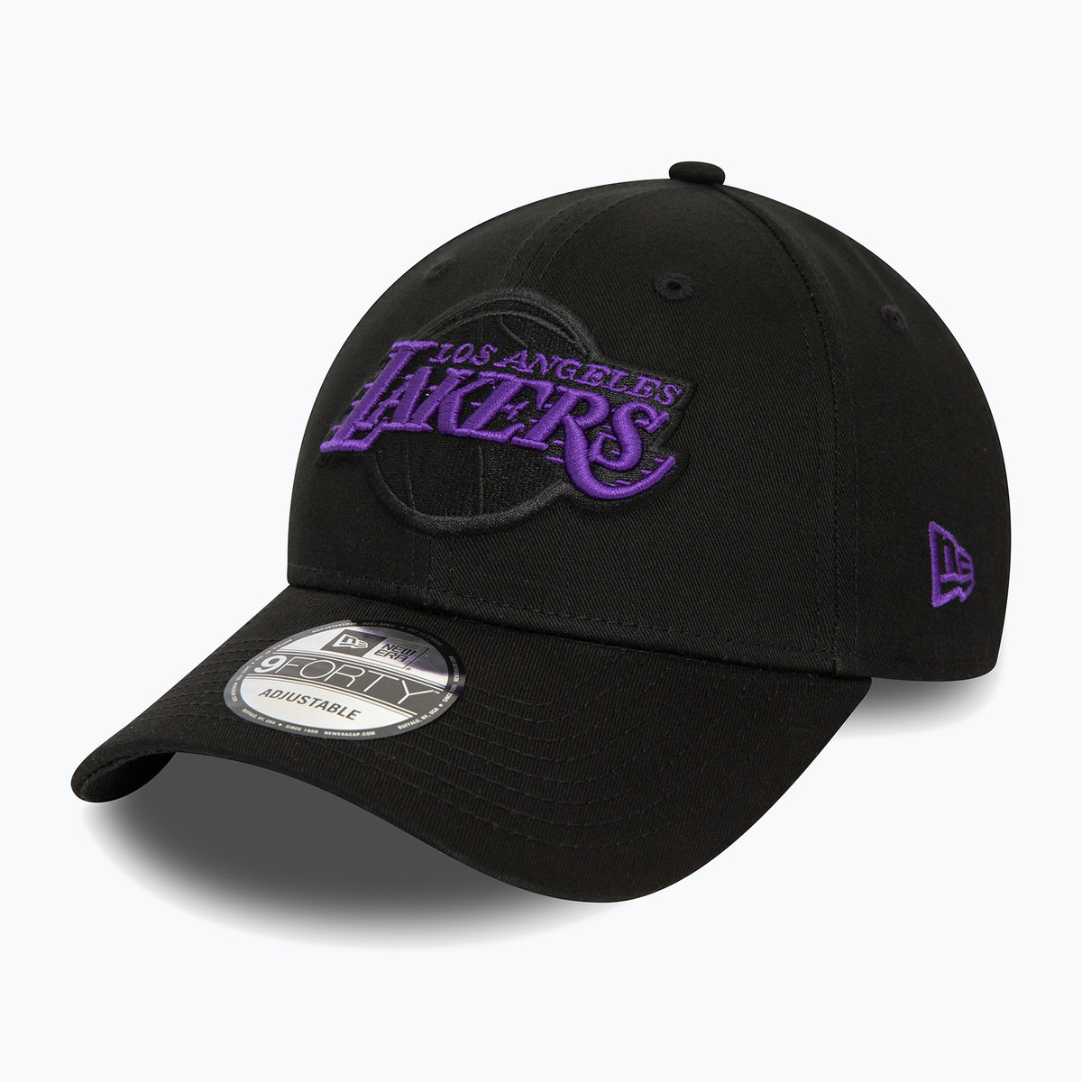 New Era 9FORTY ERA Side Patch LOSLAK BLKTRP - Cappellino Baseball Regolabile, Nero, Taglia Unica