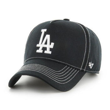 Czapka z daszkiem, MLB Los Angeles Dodgers Contrast Stitch ’47 MVP DT, Czarna - 47 Brand