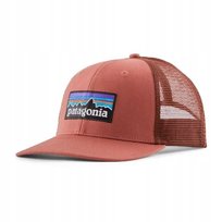 Czapka z daszkiem Patagonia Trucker Hat P-6 Logo Potters Red