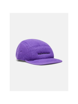 Czapka z daszkiem Peak Performance Fleece Cap fioletowy TU - Peak Performance