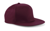 Czapka Z Daszkiem Raperska Snapback 5-Panelowa Beechfield Burgund Beechfield