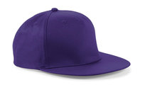 Czapka Z Daszkiem Raperska Snapback 5-Panelowa Beechfield Fioletowa Beechfield