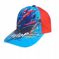 Czapka z daszkiem Spider-Man chłopięca kolorowa Marvel Euroswan