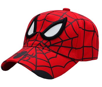 CZAPKA Z DASZKIEM  SPIDERMAN PAJĄK BEJSBOLÓWKA DZIECIĘCA NA LATO 52-54 CM - Hopki