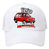 Czapka z daszkiem trucker siateczka tirówka maluch fiat 126p auto 03 Inna marka