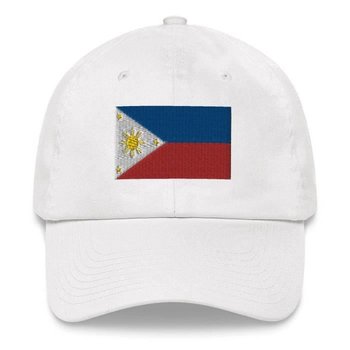 Czapka z flagą Filipin w kolorze białym - Inny producent (majster PL)