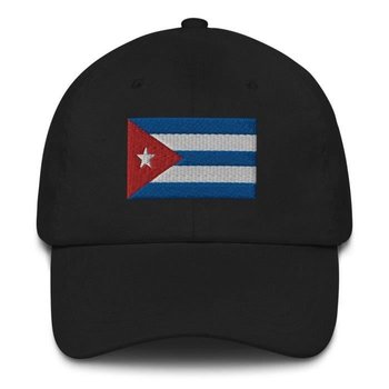 Czapka z flagą Kuby w kolorze czarnym - Inny producent (majster PL)