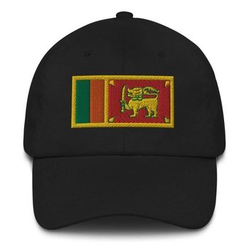 Czapka z flagą Sri Lanki w kolorze czarnym - Inny producent (majster PL)