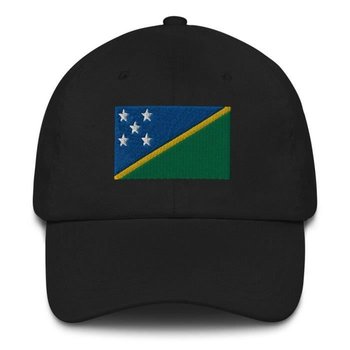 Czapka z flagą Wysp Salomona w kolorze czarnym - Salomon