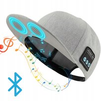 CZAPKA Z GŁOŚNIKAMI BLUETOOTH 5.4 DWA SPEAKERY DO BIEGANIA NA PREZENT Inna marka