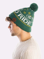 czapka zimowa BORN TO RIDE o idealny prezent dla rowerzysty