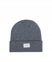 Czapka Zimowa Damska Męska Beanie PUCCINI Ciemnoszara CZ2312 4B