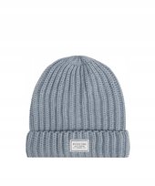 Czapka Zimowa Damska Męska Beanie PUCCINI Jasnoszara CZ2314 4A