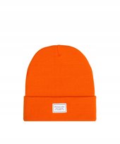 Czapka Zimowa Damska Męska Beanie PUCCINI Pomarańczowa CZ2312 9