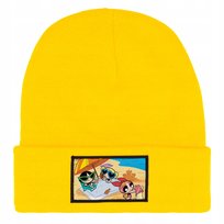 Czapka Zimowa Dziecięca ATOMÓWKI RELAX Kreskówki Prezent Wzory Żółta