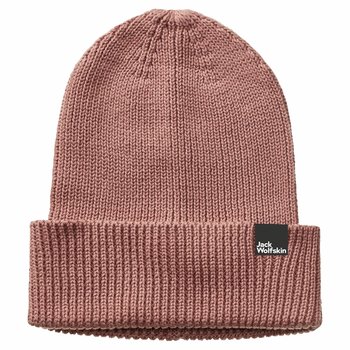 Czapka Zimowa Jack Wolfskin Essential Beanie Afterglow - Jack Wolfskin