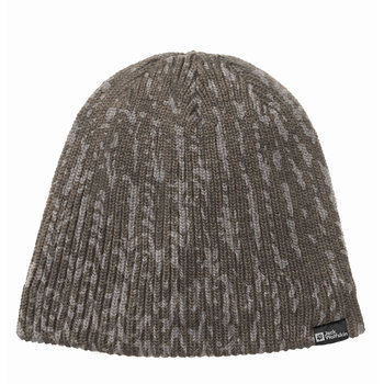 Czapka zimowa Jack Wolfskin FELDBERG BEANIE cold coffee M - Jack Wolfskin