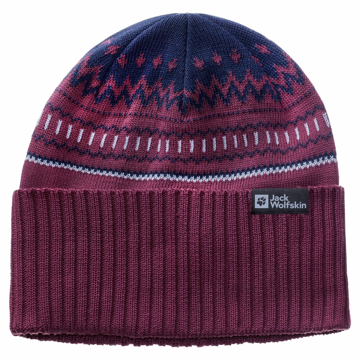 Czapka Zimowa Jack Wolfskin Hornberg Beanie Wild Berry Jack Wolfskin