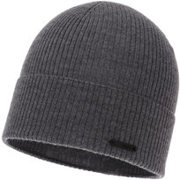Czapka Zimowa Męska Lekka 100% Wełna Merino Bezszwowa Agbo Fleur - Szara Inna marka