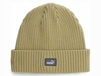 Czapka Zimowa Puma 024826-03 Beżowa Na Zimę Na Jesień Ciepła