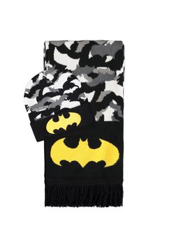 Czapka Zimowa + Szalik Batman - Zestaw Prezentowy - Difuzed