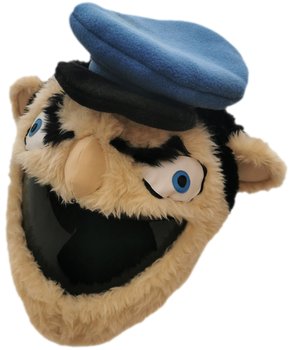 Czapkokask, Zabawna nakładka na kask motocyklowy Policjant - Czapkokaski