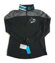 Czarna bluza damska Reebok NHL San Jose Sharks XL Reebok