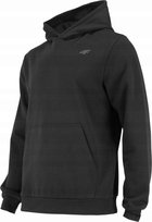 Czarna bluza męska sportowa 4F M1629 treningowa z kapturem r. S 4F