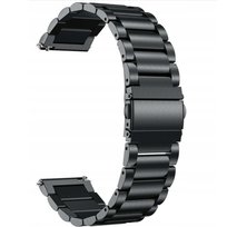 Czarna bransoleta designerska 22mm Inna marka