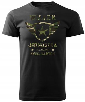 Czarna Koszulka Wujka Jednostka Specjalna L Z1 - Propaganda