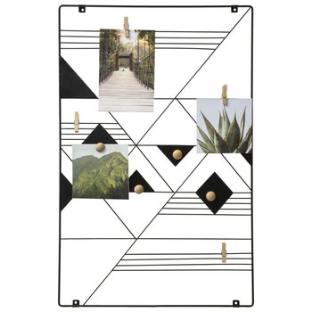 Czarna metalowa ramka na zdjęcia Elora organizer ścienny 35x55 cm - Atmosphera