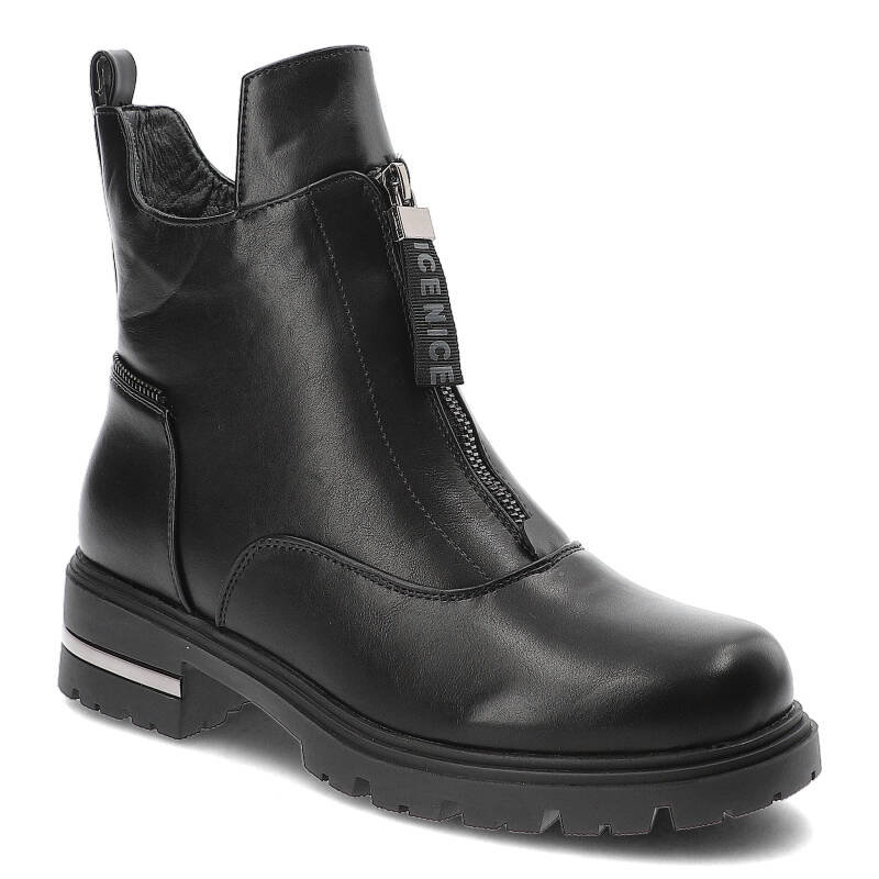 Czarne Botki Filippo Modne Buty Damskie - FILIPPO | Moda Sklep EMPIK.COM