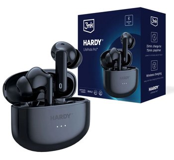 Czarne Dokanałowe Słuchawki Bezprzewodowe Z Anc Tuya 3Mk Hardy Lifepods Pro - 3MK