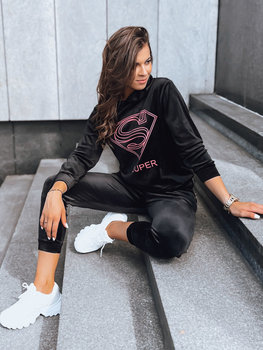 Czarne dresy welurowe damskie Vogue Velour Dstreet AY0876-L/XL - Inna marka