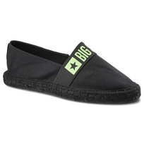 Czarne Espadryle Big Star Damskie Lekkie Półbuty Big Star