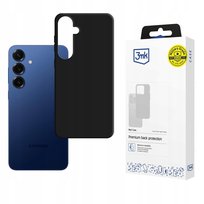 Czarne matowe etui cover plecki na Samsung Galaxy S25 FE - 3mk Matt Case 3MK