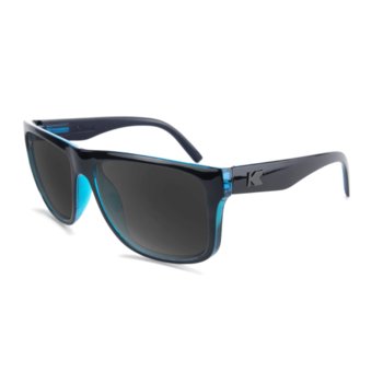 Czarne okulary z błękitem Torrey Pines - Knockaround