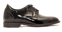 Czarne podwyższające lakierki męskie +6cm T229 r. 43 Modini