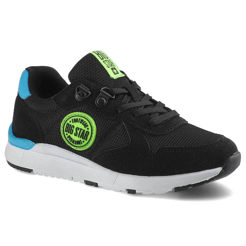 Czarne Sneakersy Big Star Dziecięce Buty Wiązane - Big Star | Sklep ...
