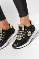 Czarne sneakersy damskie buty sportowe sznurowane Casu 19230-1-37