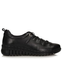 Czarne sneakersy damskie Toscanio BK 164-123005 - 37