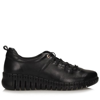 Czarne sneakersy damskie Toscanio BK 164-123005 - 39 - Toscanio