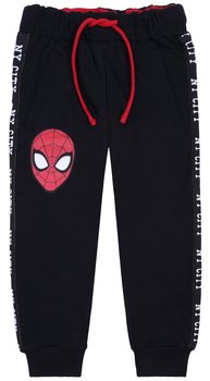 Czarne spodnie dresowe Spiderman MARVEL 6-7lat 122 cm - REVIKAM