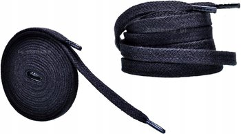 CZARNE Sznurówki do ŁYŻEW HOKEJOWYCH FIGUROWYCH ROLEK Sznurowadła 250 cm HQ - Inna marka