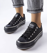Czarne trampki Lee Cooper LCW-22-31-0843L-39 Inna marka