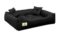 Czarne Wodoodporne Legowisko Dla Psa 100X75 cm