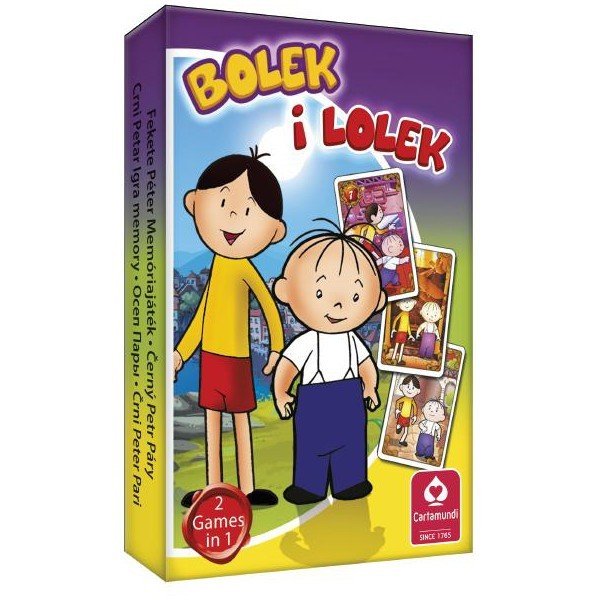 Czarny Piotruś Bolek i Lolek, gra, Cartamundi
