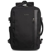 Czarny PLECAK podróżny MĘSKI damski BAGAŻ podróżny na LAPTOPA wodoodporny