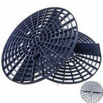 Czarny Separator Brudu Do Wiaderka Wkładka Separująca Zanieczyszczenia 26cm Inna marka